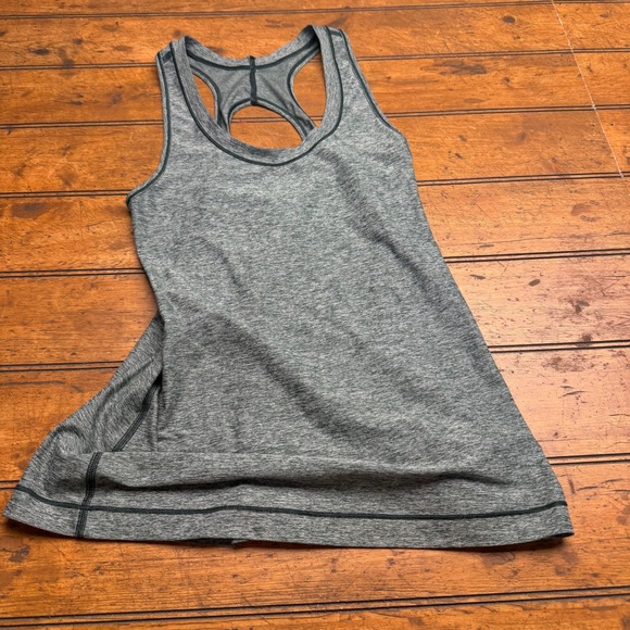 Athleta Tops - Athleta Green Heathered Racerback Tank Top Athletic‎ Workout Athleisure Size S